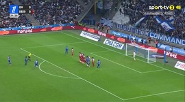 Ligue 1: Marseille vs Stade Brest, Golo 1-0 A. Gomes (2025-2026)