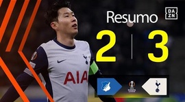 Liga Europa: 1899 Hoffenheim 2 - 3 Tottenham (2024-2025)