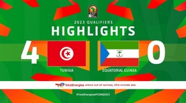Qualificação CAN: Tunísia 4 - 0 Guiné Equatorial (2023)
