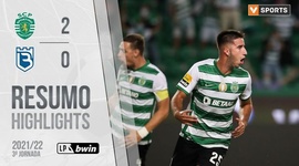 Liga Portugal Bwin: Sporting 2 - 0 B SAD (2021-2022)