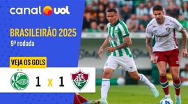 Brasileirão: Juventude 1 - 1 Fluminense (2025)