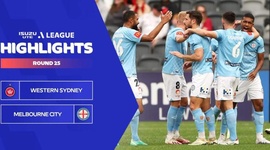 A-League: Western Sydney 1 - 2 Melbourne City (2023-2024)