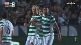 Liga Portugal Betclic: Casa Pia vs Sporting, Golo 0-2 Hjulmand (2025-2026)
