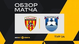 FNL: Alania 0 - 2 Baltika Kaliningrad (2024-2025)