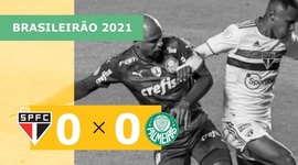 Brasileirão: São Paulo 0 - 0 Palmeiras (2021)