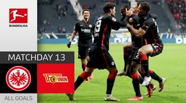 Bundesliga: Frankfurt 2 - 1 Union Berlin (2021-2022)