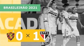 Brasileirão: Sport 0 - 1 São Paulo (2021)
