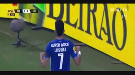 Liga Portugal Bwin: FC Porto (2-0) Famalicão, Golo Luis Díaz, 37m (2021-2022)