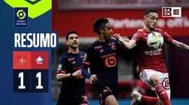 Ligue 1: Stade Brest 1 - 1 Lille (2023-2024)