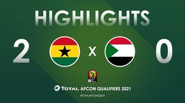 Qualificação CAN: Gana 2 - 0 Sudão (2021)