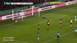 DFB-Pokal: Werder Bremen 3 - 2 Dortmund (2019-2020)