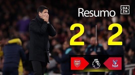 Premier League: Arsenal 2 - 2 Crystal Palace (2024-2025)