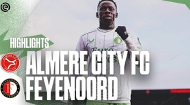 Eredivisie League: Almere City FC 0 - 2 Feyenoord (2023-2024)
