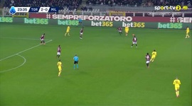 Serie A: Torino vs Milan, Golo 2-1 A. Rabiot (2025-2026)