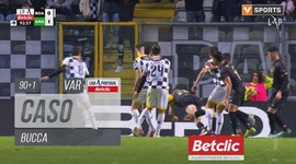 Liga Portugal Betclic: Boavista vs CF Estrela Amadora, Caso Bucca (VAR), 91' (2024-2025)