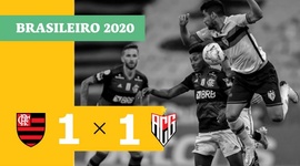 Brasileirão: Flamengo 1 - 1 Atlético-GO (2020)