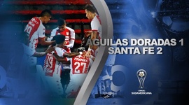 Copa Sudamericana: Rionegro Águilas 1 - 2 Santa Fé (2023)
