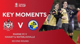 FA Cup: Marine AFC 0 - 0 Havant & Waterlooville (2020-2021)