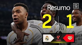La Liga: Real Madrid 2 - 1 Rayo Vallecano (2025-2026)