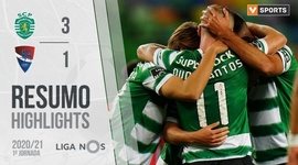 Liga NOS: Sporting 3 - 1 Gil Vicente (2020-2021)