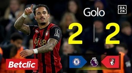 Premier League: Chelsea vs AFC Bournemouth, Golo 2-2 Kluivert (2025-2026)