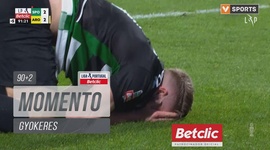 Liga Portugal Betclic: Sporting vs Arouca, Jogada Gyokeres, 92' (2024-2025)