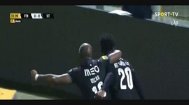 Liga Portugal Bwin: Portimonense (0-1) V. Guimarães, Golo Nélson da Luz, 34m (2021-2022)