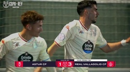 Copa del Rey: Astur CF 1 - 4 Valladolid (2024-2025)