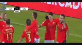 Taça de Portugal Placard: Estoril (1-1) Benfica, Golo Darwin, 44m (2020-2021)
