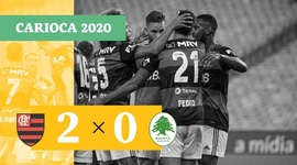 Campeonato Carioca: Flamengo 2 - 0 Boavista-RJ (2020)