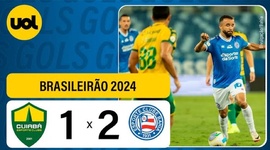 Brasileirão: Cuiabá 1 - 2 Bahia (2024)