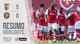 Liga Portugal Bwin: Sp. Braga 5 - 0 Marítimo (2022-2023)