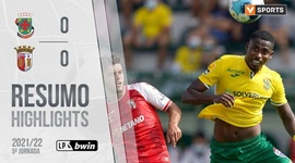 Liga Portugal Bwin: Paços Ferreira 0 - 0 Sp. Braga (2021-2022)