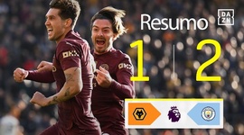 Premier League: Wolves 1 - 2 Man City (2024-2025)