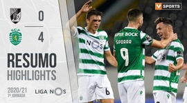 Liga NOS: V. Guimarães 0 - 4 Sporting (2020-2021)