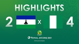 Qualificação CAN: Lesoto 2 - 4 Nigéria (2021)