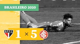 Brasileirão: São Paulo 1 - 5 Internacional (2020)