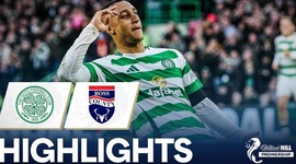 Premiership: Celtic 5 - 0 Ross County (2024-2025)