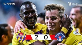 Super Ligi: Eyüpspor 2 - 0 Kasimpasa (2025-2026)