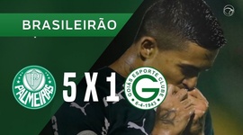 Brasileirão: Palmeiras 5 - 1 Goiás (2019)