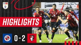 Championship: Reading 0 - 2 AFC Bournemouth (2021-2022)