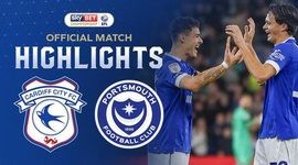 Championship: Cardiff City 2 - 0 Portsmouth (2024-2025)