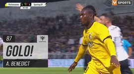 Taça de Portugal Generali Tranquilidade: Portimonense vs Sporting, Golo 1-1 A. Benedict (2024-2025)