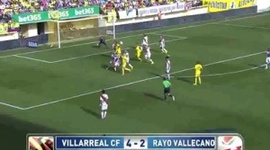 Liga BBVA: Villarreal 4 - 2 Rayo Vallecano (2014-2015)
