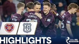 Premiership: Hearts 2 - 0 Dundee (2024-2025)
