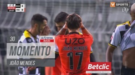 Liga Portugal Betclic: Boavista vs V. Guimarães, Jogada João Mendes, 30' (2024-2025)