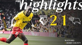 Championship: Watford 2 - 1 Derby County (2024-2025)