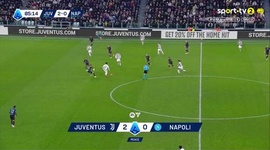 Serie A: Juventus vs Napoli, Golo 3-0 F. Kostić (2025-2026)
