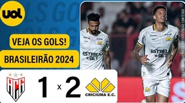 Brasileirão: Atlético-GO 1 - 2 Criciúma (2024)