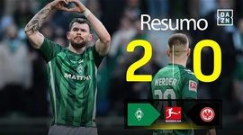 Bundesliga: Werder Bremen 2 - 0 Frankfurt (2024-2025)